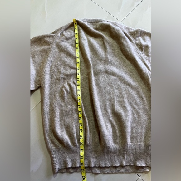 Leonardo De Firenzi 95% Cashmere 5% Wood Gray Sweater Mens Size XL - Picture 5 of 16